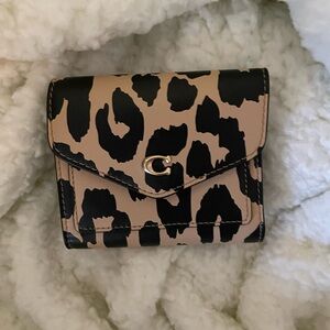 Coach Cheetah Print Wallet